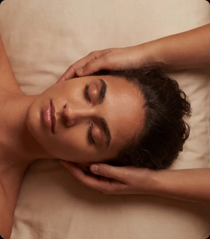 Kopf-, Nacken- & Gesichtsmassage